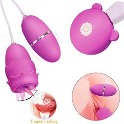 SYOSIN SHUANGMI 2 in 1 Balls Kit Vibrators - Massager Ben Wa Balls for Women & Silicone Massager USB Rechargeable & Pelvic Floor Exercises(Purple)