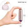 Mini Wireless Clitoris and G-Spot Stimulator for Adult Sex Play, with USB Charging, Luvkis 10 Magic Patterns Powerful Wand Massager, Waterproof, Powerful but Quiet, Pocket Size for Traveling Vibrant
