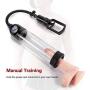 RSOIRS 12inch Tshirt Realistic Pénisgrowth Pump Vacuum Pump Pênīs Exerciser for Stronger Bigger