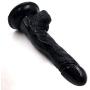 7.5 inch Handsfree Body Massager for Beginners Suction Cup Relax Massage Wand D-i-ldo Toys (BLACK-BC83Y9CDX)