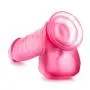 Eden 7.75" Realistic Translucent Dildo - Cock and Balls Dong - Suction Cup Harness Compatible - Sex Toy for Women - Sex Toy for Adults (Pink) Eden 7.75" Realistic Translucent Dildo - Cock and Balls Dong - Suction Cup Harness Compatible - Sex Toy for Women - Sex Toy for Adults (Pink)