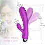 G Spot Rabbit Vibrator for Vagina and Clitoris Stimulation Dildo Vibrator with 7 Powerful Vibration Modes Rechargeable Dual Motor Sex Toys for Women and Couple