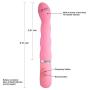 Wellwanted Powerful Magic Wand Massager Toy Cordless Massager for Women (Bowen-Pink)