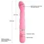 Wellwanted Powerful Magic Wand Massager Toy Cordless Massager for Women (Bowen-Pink)