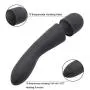 Light Portable Heating Vibrator for Body Silicone Waterproof 10 Different Speed Mode Massager USB Charger Charging Comfortable for Back, Muscle Aches Light Portable Heating Vibrator for Body Silicone Waterproof 10 Different Speed Mode Massager USB Charger Charging Comfortable for Back, Muscle Aches