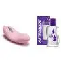 Perfect Curved Petite Luxury Stimulator Pink by SVAKOM & 2.5 Oz Astroglide Water-Based Lubricant