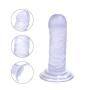 CHAODIAO 6.3-inch Real Feels Lifelike Sucker Tool peni high Quality PVC Material Massage Stick Luxury Gift (Color: Blue)