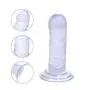 CHAODIAO 6.3-inch Real Feels Lifelike Sucker Tool peni high Quality PVC Material Massage Stick Luxury Gift (Color: Blue)