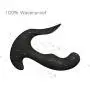 SEXBAY Anal Sex Toy Prostate Massager Silicone Vibrator for Men Women and Couples 10 Speeds Powerful Vibrating Butt Plug for Male Female Masturbator Waterproof Rechargeable Heating Black