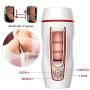 Male Masturbator Cup, Powerful Thrusting Automatic Male Masturbation Cup Electric Sex Toys for Men 3D Realistic Lifelike Vibrating Piston Multi Modes (Pink)
