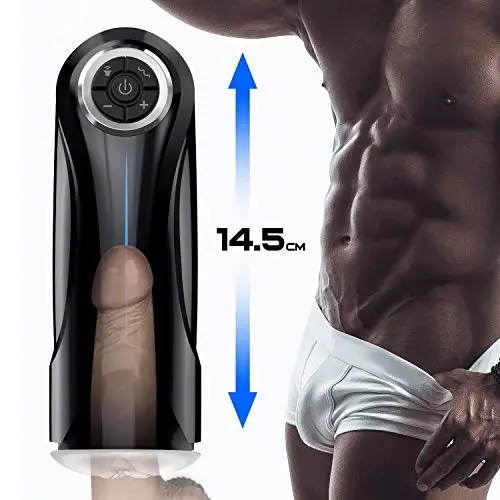 Male Masturbator Cup Electric Adult Sex Toys for Men with 5 Powerful Thrusting Modes and 3D Realistic Vagina Pussy Stroker Masturbation Male Vibrator, 6 Speeds Control 3 Female Sexy Moans Male Masturbator Cup Electric Adult Sex Toys for Men with 5 Powerful Thrusting Modes and 3D Realistic Vagina Pussy Stroker Masturbation Male Vibrator, 6 Speeds Control 3 Female Sexy Moans