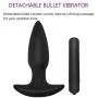 Qise Silicone Three Sizes Anal Plug Vibrator Adult Sex Toy for Masturbation (S) Qise Silicone Three Sizes Anal Plug Vibrator Adult Sex Toy for Masturbation (S)