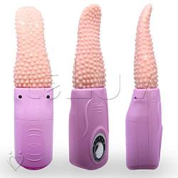 LeLuv Textured Tongue Vibrator Oral Pleasurer