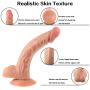 9 inch Brand New high Quality Hardness Silicone, Feels Soft and Realistic Dî`ld.ɔ - with Waterproof Powerful Suction Cup Toys