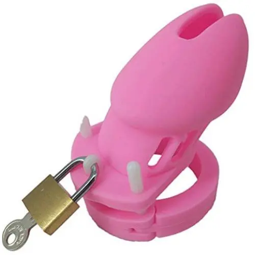 GKWJD-Chástí-ty Belt Cock Lock Men Waterproof Chástity Dèvice Silicone Material Suitable for Beginners-11 GKWJD-Chástí-ty Belt Cock Lock Men Waterproof Chástity Dèvice Silicone Material Suitable for Beginners-11