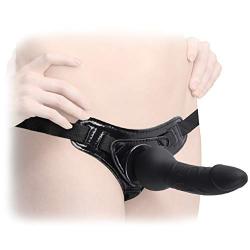 Strap On Harness Dildo 5.5" cob Adjustable Waist for Couples