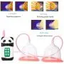 Breast Enlargement Enhancer, Strength Adjustable Powerful Female Vacuum Breast Machine Double Suction Cup Firmer Massager USB Charging(Medium Cup (AB Cup)) Breast Enlargement Enhancer, Strength Adjustable Powerful Female Vacuum Breast Machine Double Suction Cup Firmer Massager USB Charging(Medium Cup (AB Cup))