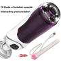 EnjoyFun- Male Automatic Piston Cup for Husband Male Couples Men Intelligent Sǔckǐng 310 Times/Min and 360° Rotating 10 Speed Electronic Massage Cup Males Toy
