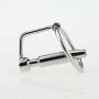 Harmily Stainless steel Hollow Urethral Sounding Dilators Penis Plug With Glans Rings Catheters Manual massager