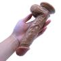 Full 8.26 Inch Realistic Women for Women and Wife - Brown - Daxuedayi1.2