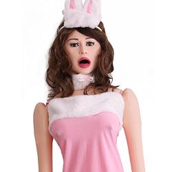 COS2YOU Love Doll with 3D Face and Long Hair Inflatable Doll Woman Blowup Girl Female 52042