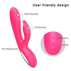 Acvioo Handheld Cordless Wand Massager,Whisper Quiet Waterproof USB Rechargeable Powerful 10 Mode to Relieve Muscle Soreness