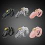 1 Set Plastic Device with Size Handheld Massager Ring Cages ity Lock Belt Sleeve-10