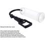 Utimi Manual Penis Vacuum Pump Air Pressure Device Enhancer with Cock Ring for Men