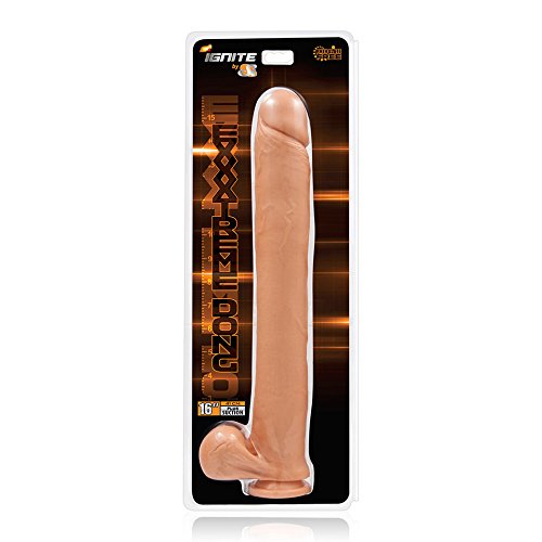 Exxxtreme Dong Flesh Dildo, 16 Inch