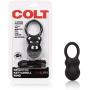 Calexotics Colt Weighted Kettlebell Penis Ring Vibrating Male Enhancement Weight, Black