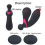 Rechargeable Massager, for Relaxation Remote Massaging Man with Multiple Vibrating Speed and Patterns …