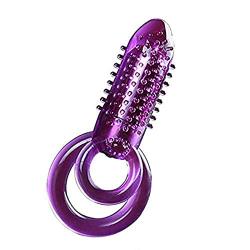 YTYC Men and Women Brothers Ring Ring Vibration Ring Lock fine Ring Male Adult Sex Toys Double Ring Shock Absorber Adult Products