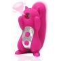 Small Squirrel Shape Massager - 10 Frequency Vibration and Sucking - Powerful and Quiet Sucking Toy - Suitable for Home, Office or Massage use.