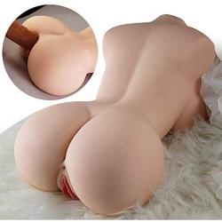 UGXYP Ubibivib 100% Male Adult Toy Doll 3D Silicone Waterproof and Realistic Male Relaxation Toys (8.26 12.6in - Weight:8.27LB)