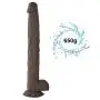 OrchidPavilion Vibrant Ultra-Soft Realistic Horse Toys Toy with Suction Cup for Hands-Free Play Comfort, 15.74 Inch Unisex (Color : Brown)