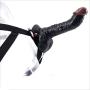 Štráp-oň  Dǒngs 10in Extra Huge Size Massager Waterproof Relax for Women - Pants Strápǒn Hǎrněss - Pink Belt,Black Štráp-oň Dǐldǒღ