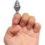 Mini Stainless Steel Amal Plug Butte Bead Six Toys Dido Amus Massage Wand for Men Women