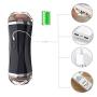 CXNTUY Electric Smart USB Rechargeable Headset Deep Sucking Male Massager Toys Automatic Telescopic for Male Tshirt,