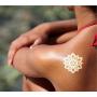 Terra Tattoos Temporary White Henna Tattoos - Over 75 Mandala Tattoos Jasmine collection