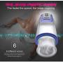 Super Luxury Electric Male Training Equipment,Mens Hair Massage Cup 6 Modes Heating Vibration Hand Massager,Party Gift