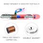 Wushuangyu Realistic Silicone Female Vibrant Toys with 12 Frequency Telescopic and 12 Kinds of Tongue Licking Rechargeable - Vibrant Toy
