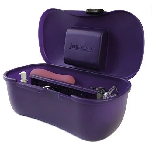 Joyboxx - Passionate Playground Hygienic Locking Storage Box System, Purple, 1 Count Joyboxx - Passionate Playground Hygienic Locking Storage Box System, Purple, 1 Count