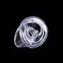 Itlovely Replacement Pe-nis Pump Ring Sleeve Vacuum Cover Erection Exercise Rubber Seal Device Transparent
