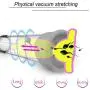 Vacuum Pump with 9 Speed Vibration Pump USB Rechargeable Massager- 3 Sucking Pump ED Device