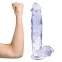 Soft Dillo for Men Lifelike Massagers with Strong Base， Harmless, Safe