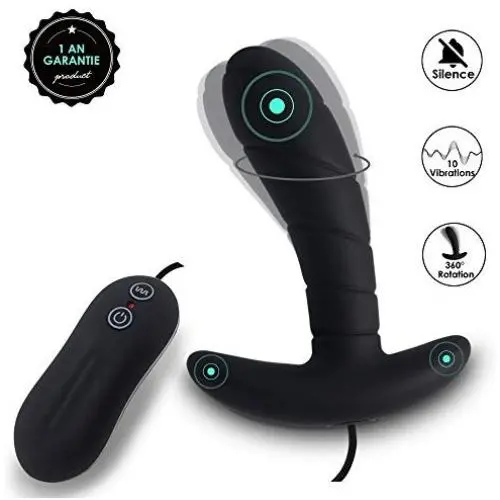 Zemalia Sally Vibrating Silicone Anal Vibrators Adult Sex Toys Vibe for Men or Couples G-Spot Stimulator for Female Masturbation Discreet Package(Black) Zemalia Sally Vibrating Silicone Anal Vibrators Adult Sex Toys Vibe for Men or Couples G-Spot Stimulator for Female Masturbation Discreet Package(Black)