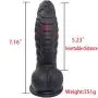 Dildo Anal Plug with a Powerful Sucker G spot/Anal Stimulation Monster Bump Stimulation Beginners Female Extra Long Thicken Firm Handsfree Relax Massager Toys Dildo Anal Plug with a Powerful Sucker G spot/Anal Stimulation Monster Bump Stimulation Beginners Female Extra Long Thicken Firm Handsfree Relax Massager Toys