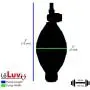 LeLuv EasyOp Penis Vacuum Pump"B-Grip" Replacement Bulb Handle w/Release Valve - Black LeLuv EasyOp Penis Vacuum Pump"B-Grip" Replacement Bulb Handle w/Release Valve - Black