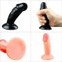 Realistic Dídlõ with Cup Hands-Free Flexible Pênňís Tõys for Women Men Beginners