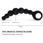 UTIMI Butt Plug Silicone Anal Beads Anal Sex Toys with Safe Pull Ring, 7.5" UTIMI Butt Plug Silicone Anal Beads Anal Sex Toys with Safe Pull Ring, 7.5"